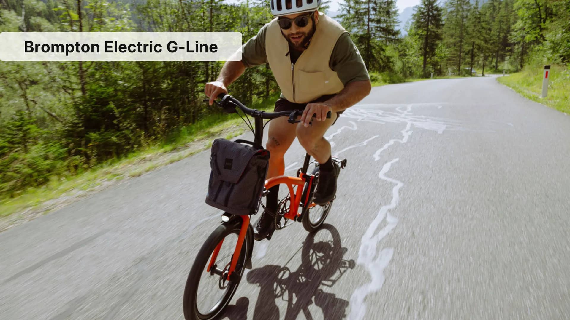 Brompton Electric G-Line – Best Folding Option