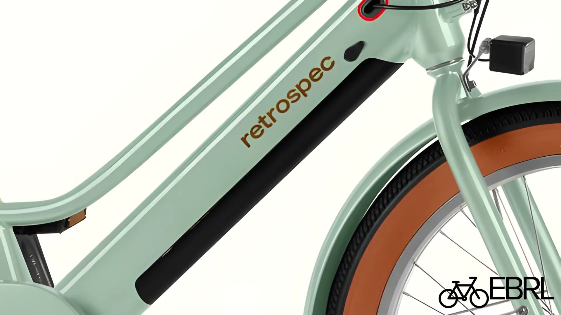 Retrospec Chatham Rev+ 2 integrated 48V 500Wh LG battery in the downtube frame