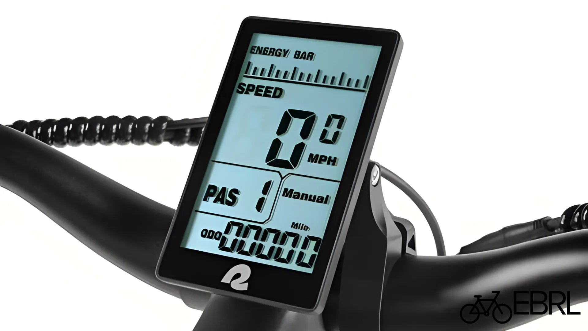 Retrospec Koa Rev 2 center-mounted display and handlebar controls