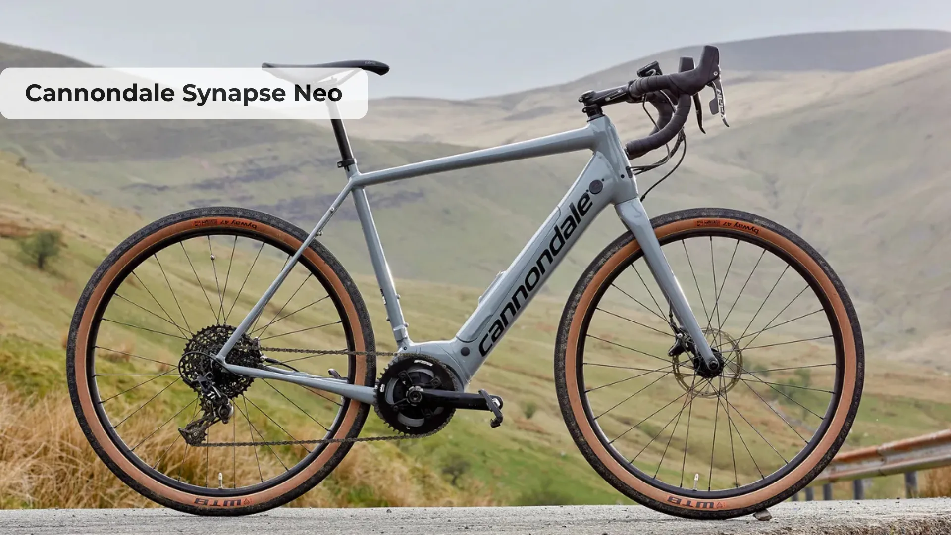 Cannondale Synapse Neo electric road bike with carbon frame and integrated motor system