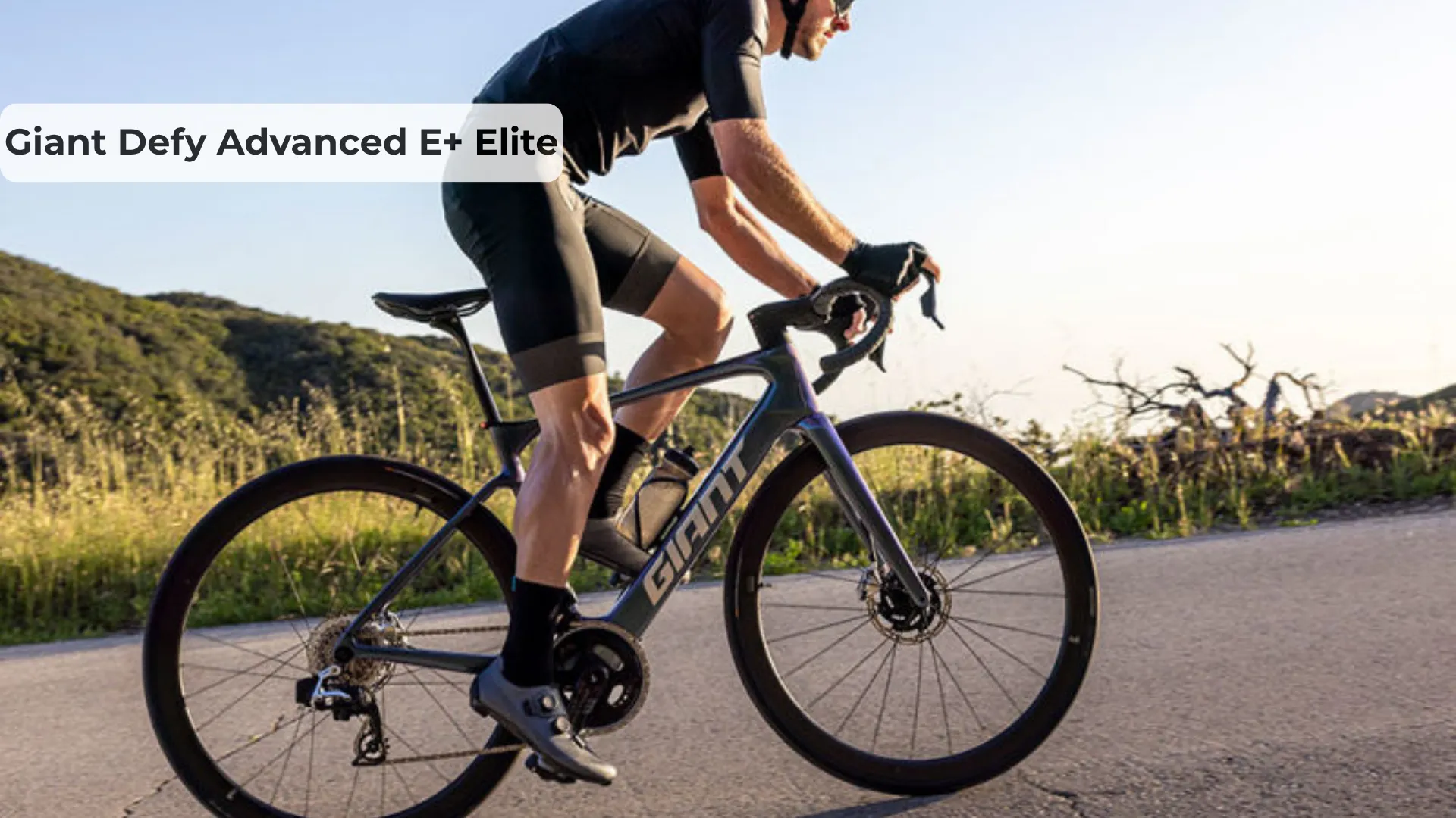 Giant Defy Advanced E+ Elite lightweight carbon electric road bike