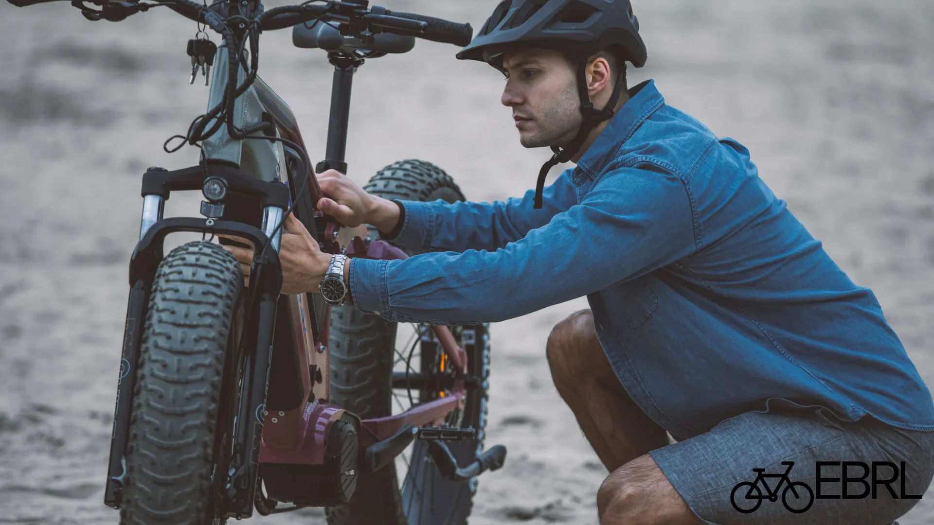 Electric bike conversion kit with hub motor, battery, controller, and display
