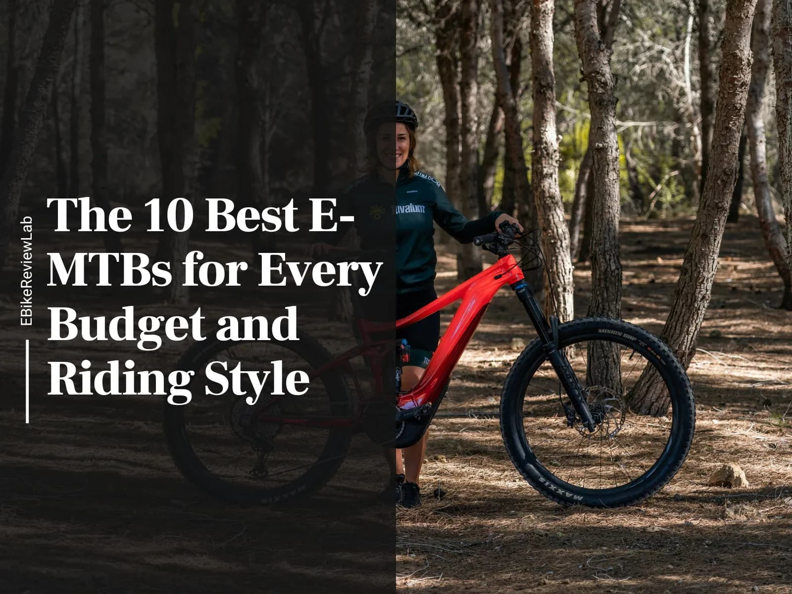 Electric mountain bike motor, battery, and pedal assist system on the trail