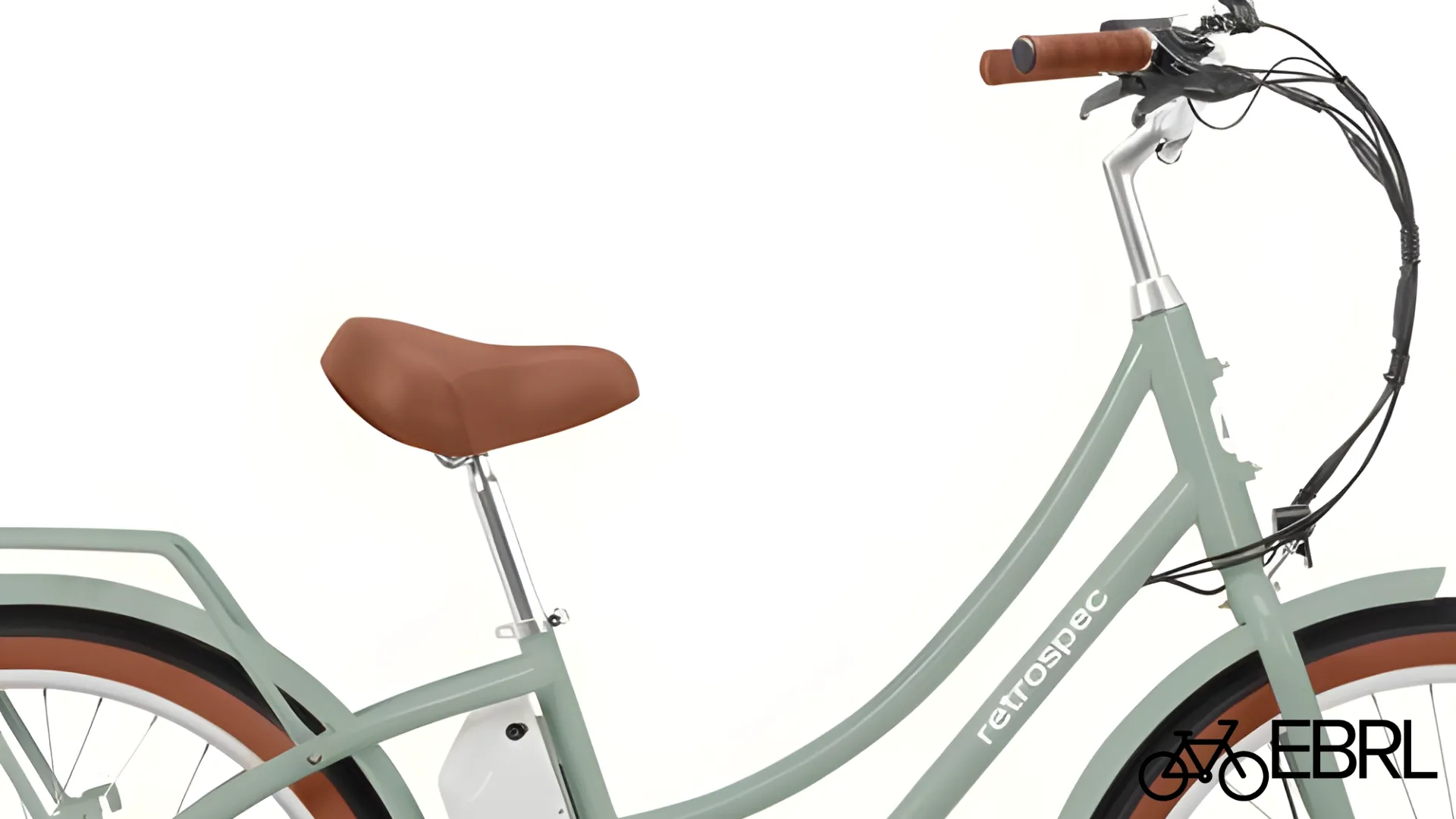Rider on Beaumont Rev 3 Step-Through in upright Dutch riding position