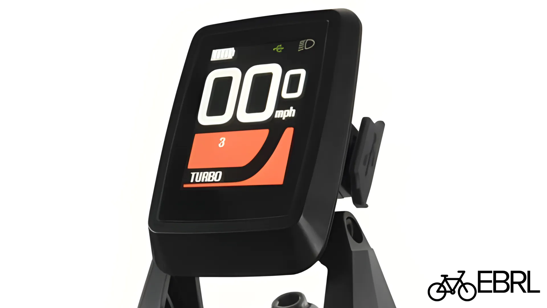 Full color TFT center-mounted display on the Retrospec Chatham Rev+ 2 e-bike