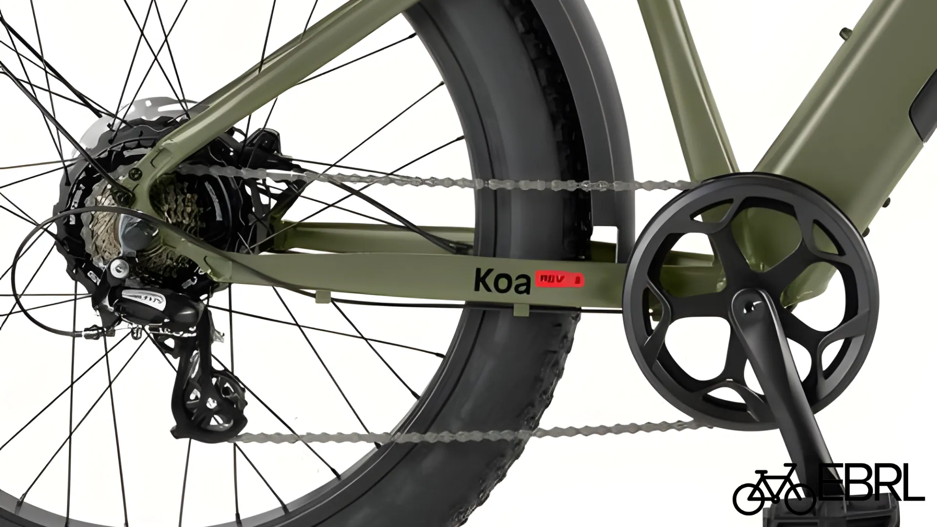 Tektro hydraulic disc brakes on the Retrospec Koa Rev 3 electric fat bike