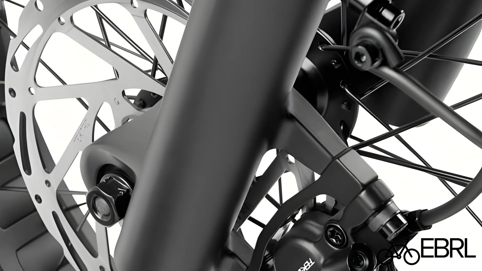 Tektro hydraulic disc brakes on Retrospec Valen Rev+ with 180mm ebike rotors