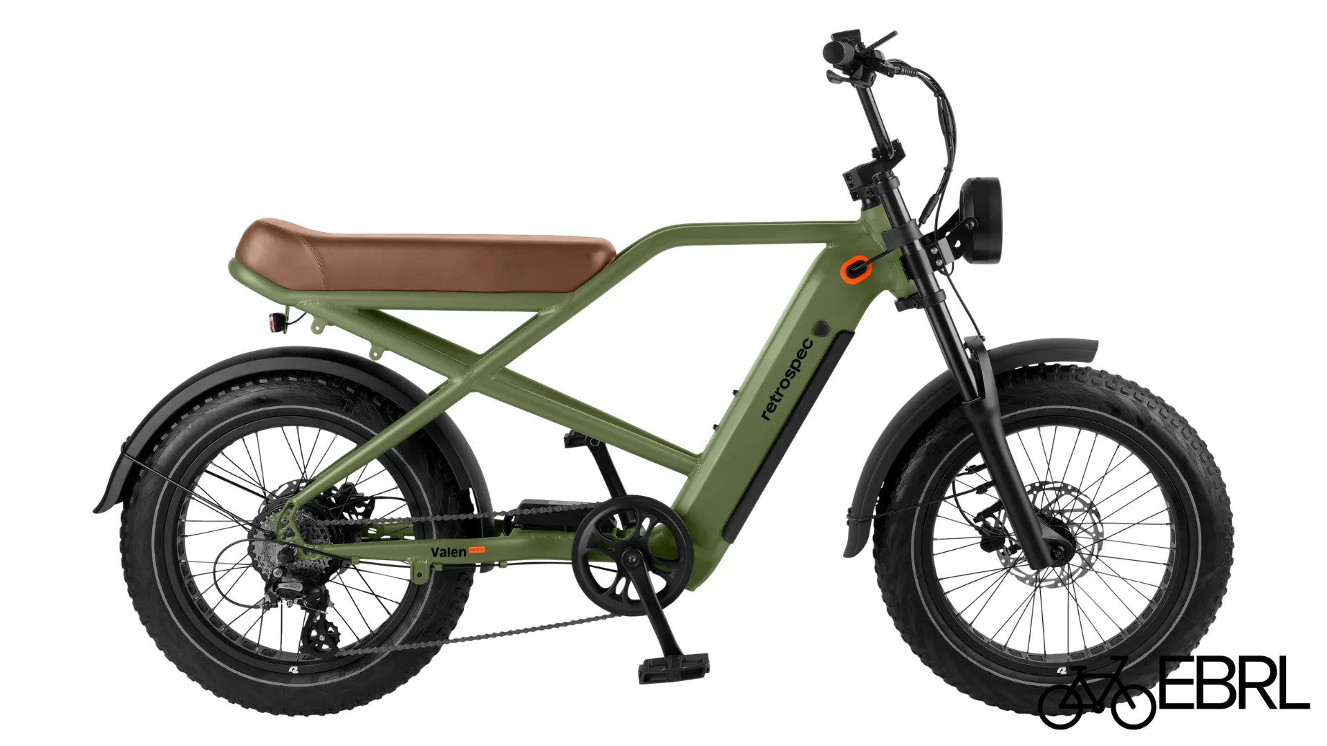 Retrospec Valen Rev+ frame detail showing integrated battery and hydroformed aluminum construction