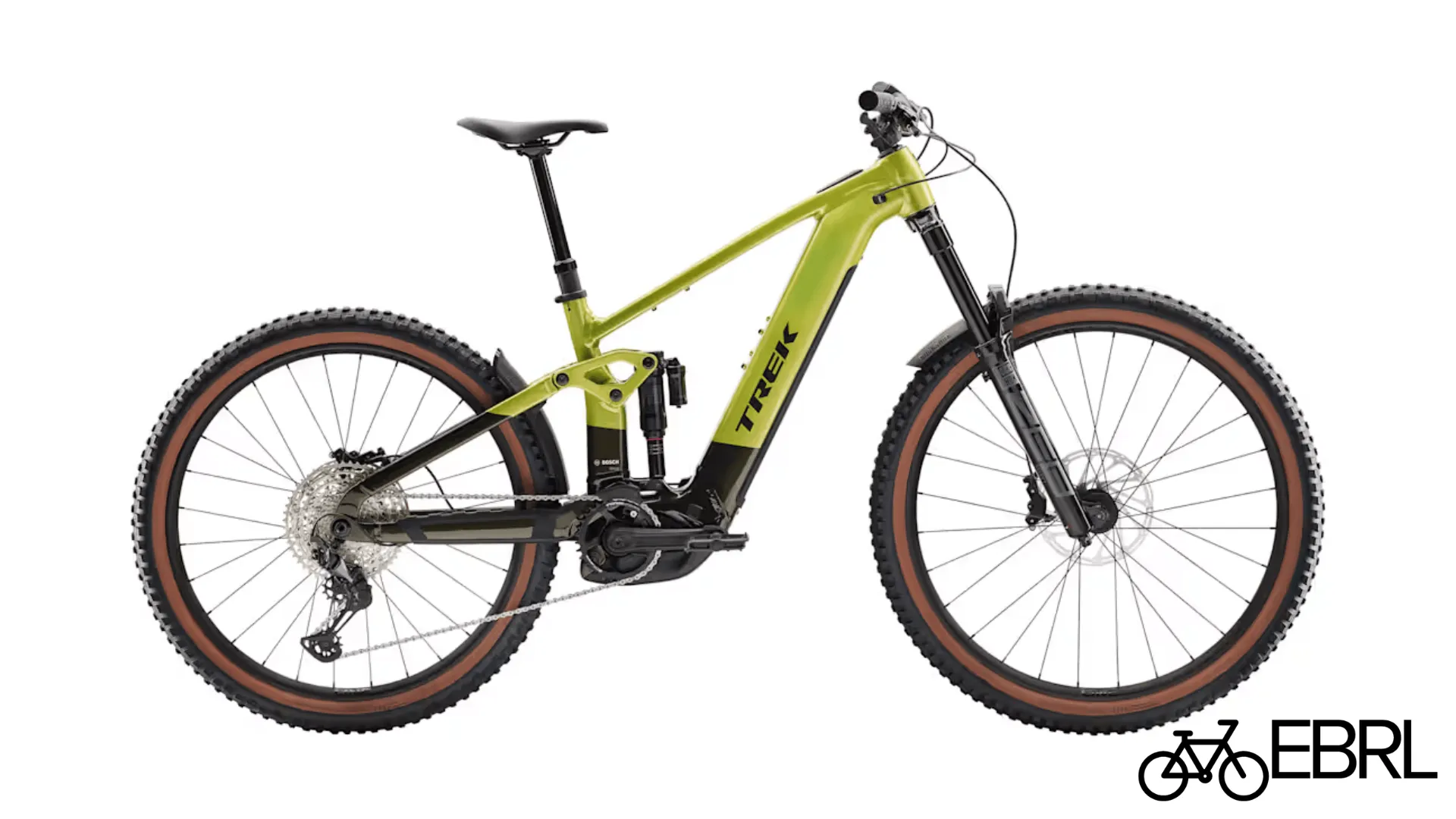 Trek Rail+ 8 Gen 5 Mino Link geometry adjustment system showing frame pivot